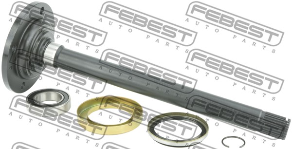 Półoś napędowa FEBEST 0412-KB4FRH