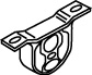 Wieszak ukladu wydechowego WALKER 80144