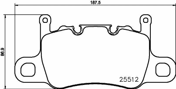 Klocki hamulcowe BREMBO P 65 037