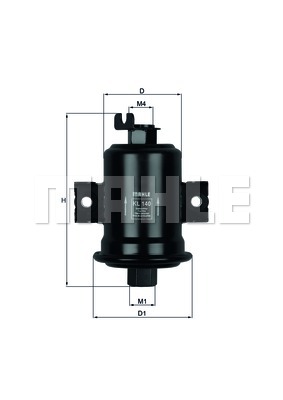 Filtr paliwa MAHLE KL 140