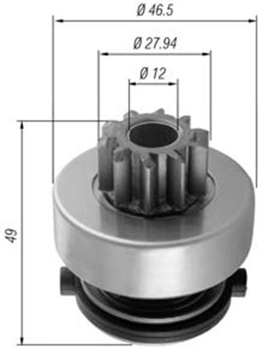 Bendiks rozrusznika MAGNETI MARELLI 940113020353