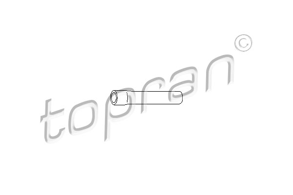 Przewód układu chłodzenia TOPRAN 101 035