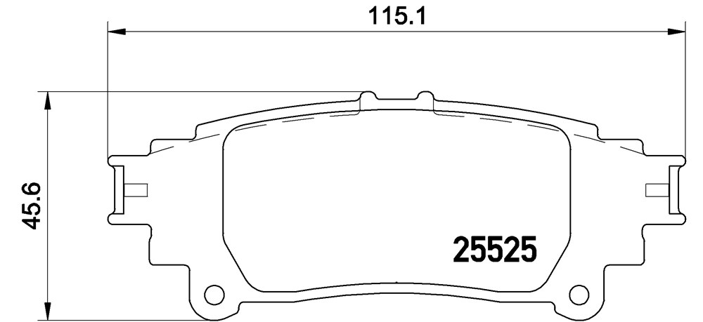 Klocki hamulcowe BREMBO P 83 132