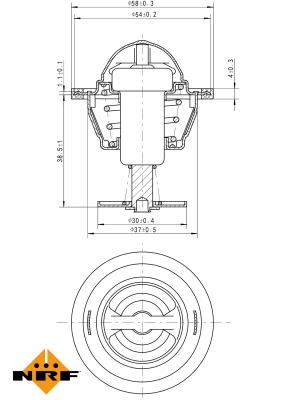 Termostat NRF 725083