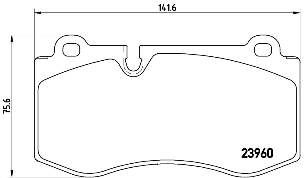 Klocki hamulcowe BREMBO P 50 074