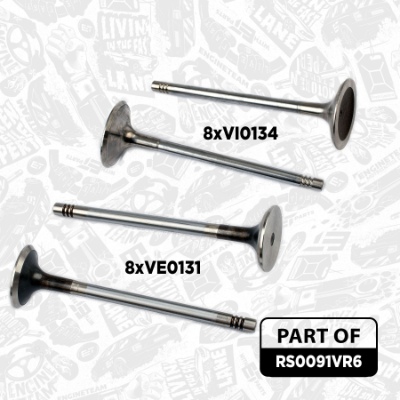 Zestaw łańcucha rozrządu ET ENGINETEAM RS0091VR6