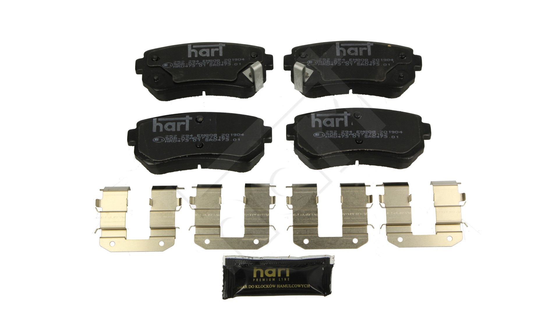 Klocki hamulcowe HART 252 294
