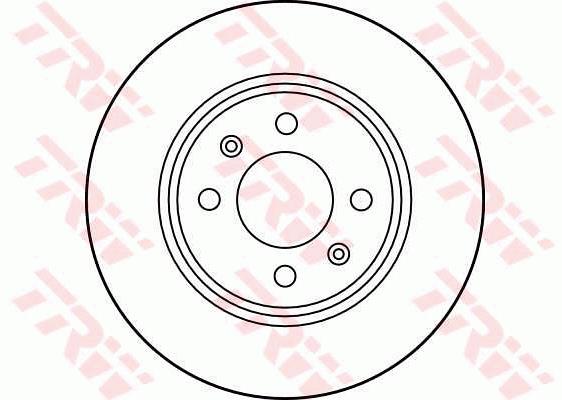 Tarcza hamulcowa TRW DF1663
