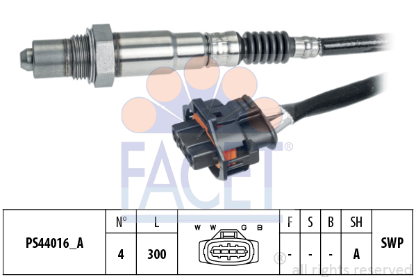 Sonda lambda FACET 10.8267