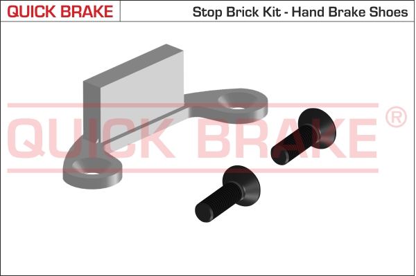 Zestaw montażowy szczęk hamulcowych QUICK BRAKE 105-0481
