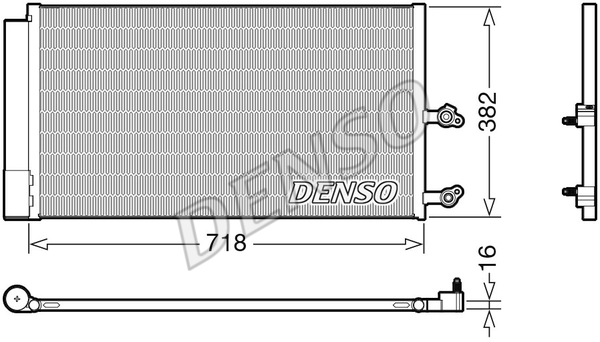 Skraplacz klimatyzacji DENSO DCN33014