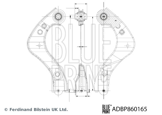 Wahacz, zawieszenie koła BLUE PRINT ADBP860165
