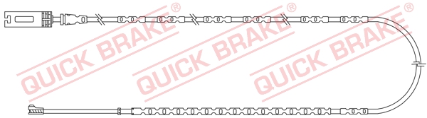 Czujnik zużycia klocków QUICK BRAKE WS 0355 A