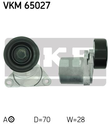 Rolka napinacza paska osprzętu SKF VKM 65027