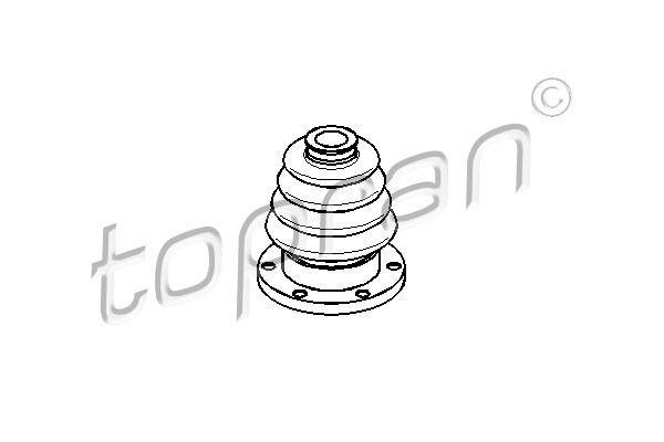 Osłona przegubu TOPRAN 102 590