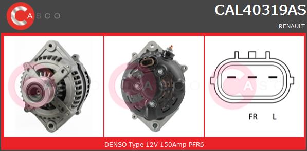 Alternator CASCO CAL40319AS