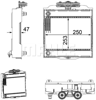Chłodnica MAHLE CR 922 000P