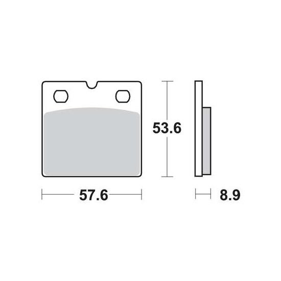 Klocki hamulcowe TRW MCB617