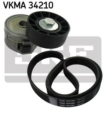 Zestaw paska osprzętu SKF VKMA 34210