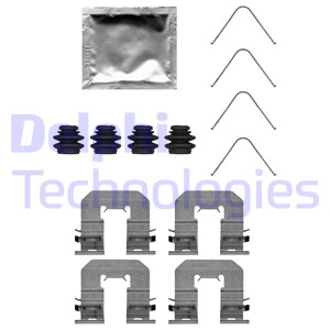 Zestaw akcesoriów montażowych  klocków hamulcowych DELPHI LX0716
