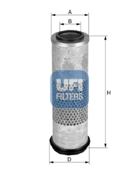 Filtr powietrza UFI 27.045.00