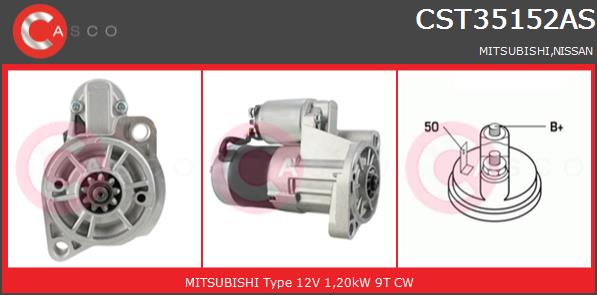 Rozrusznik CASCO CST35152AS