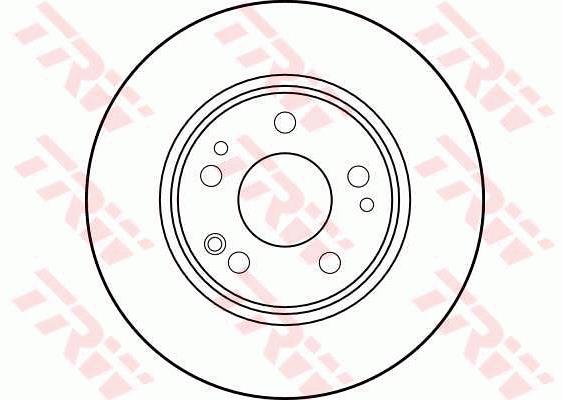 Tarcza hamulcowa TRW DF1581