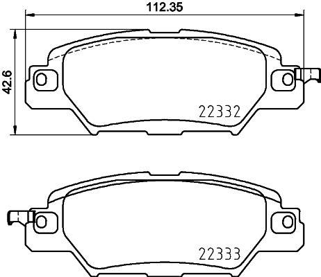 Klocki hamulcowe BREMBO P 49 053