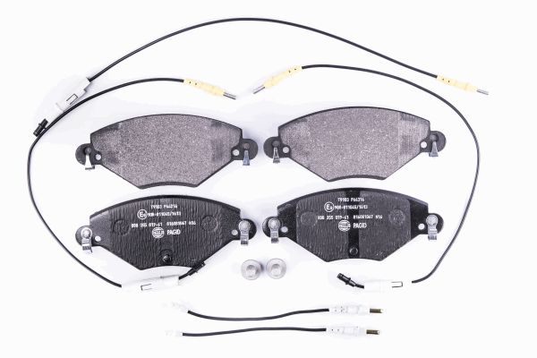 Klocki hamulcowe HELLA 8DB 355 019-411
