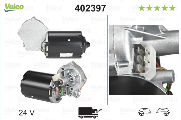 Silnik wycieraczek VALEO 402397