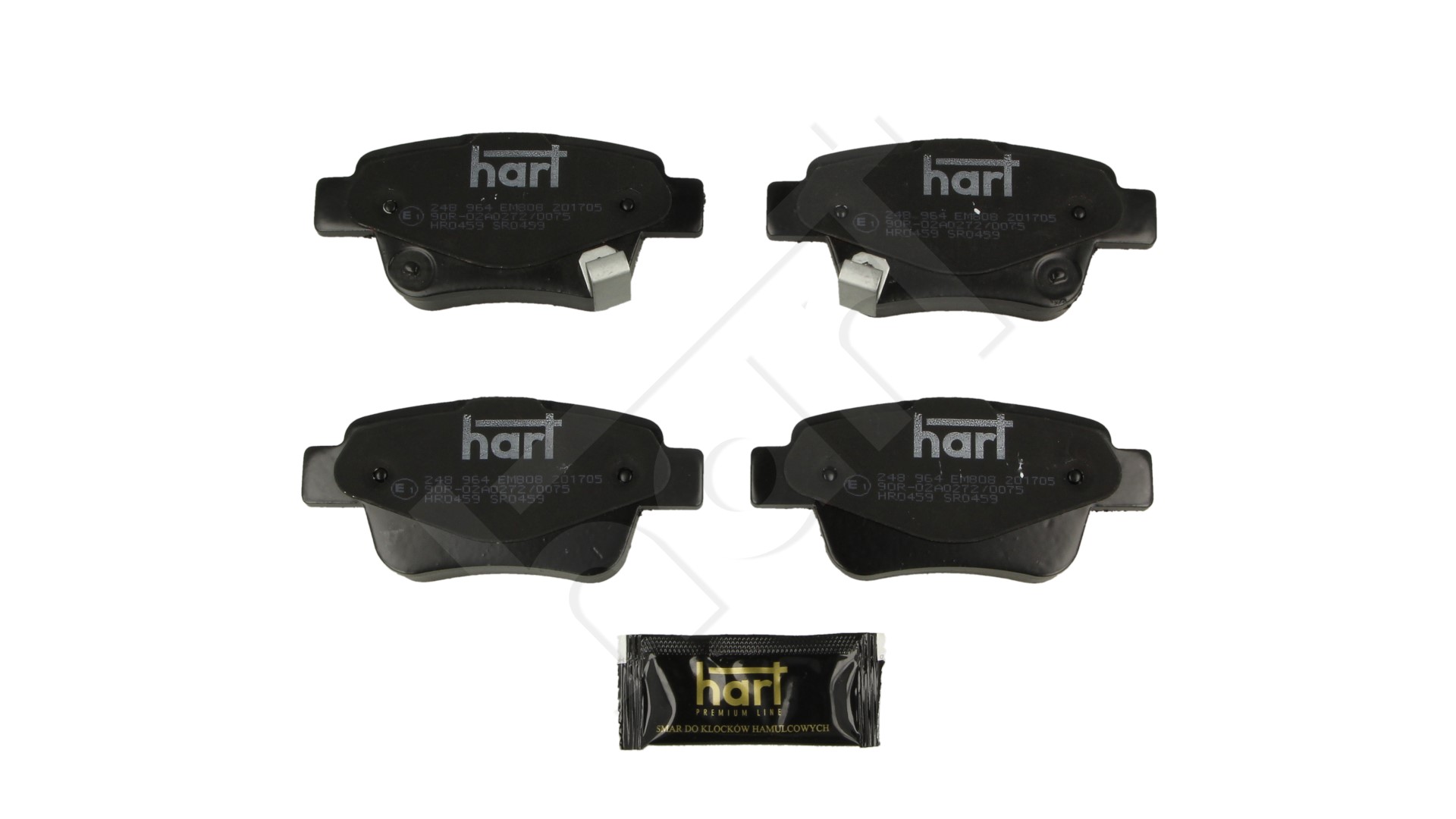 Klocki hamulcowe HART 248 964