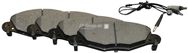 Klocki hamulcowe JP GROUP 4163602210