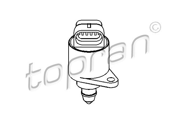 Zawór pozycji jałowej TOPRAN 721 482