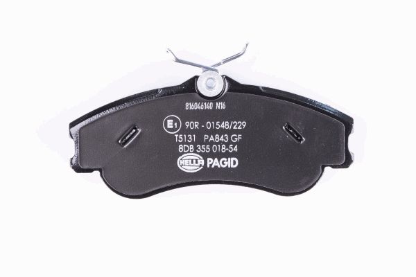 Klocki hamulcowe HELLA PAGID 8DB 355 018-541