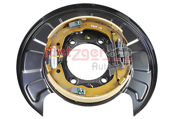 Osłona bębna hamulcowego METZGER 6117009