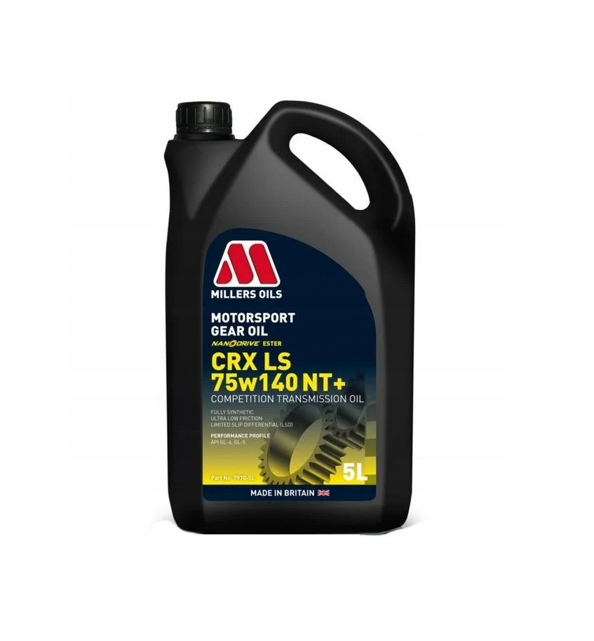 Olej przekładniowy Millers Motorsport Oils CRX LS 5L