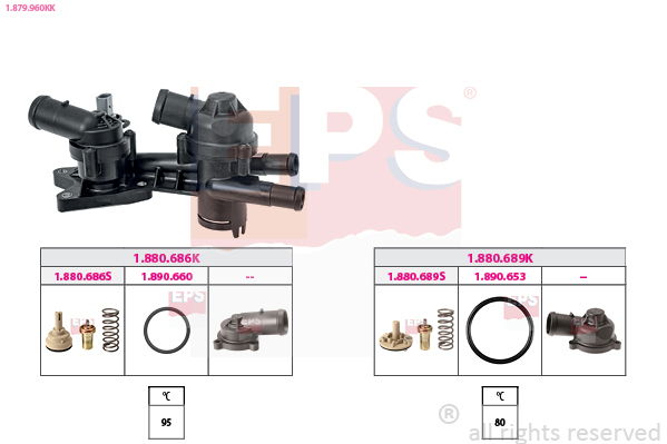 Termostat, środek chłodzący EPS 1.879.960KK