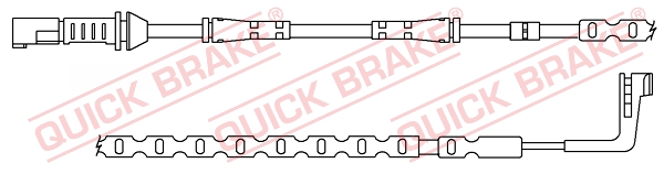Czujnik zużycia klocków QUICK BRAKE WS 0382 A