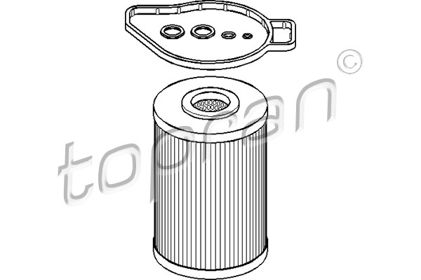 Filtr oleju TOPRAN 501 180