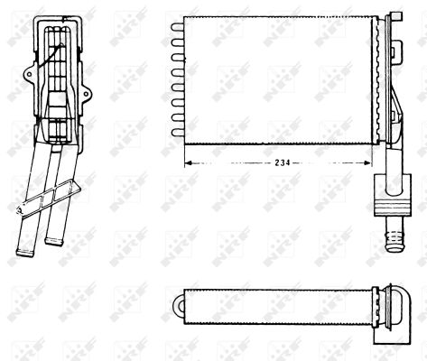 Nagrzewnica NRF 58620
