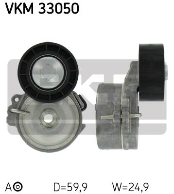 Rolka napinacza paska osprzętu SKF VKM 33050
