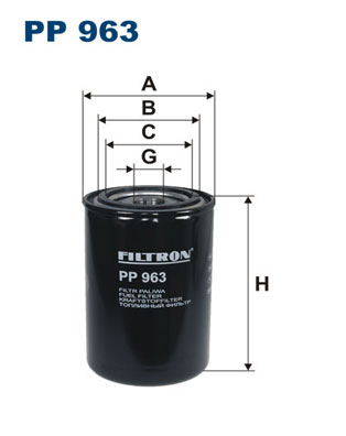 Filtr paliwa FILTRON PP963