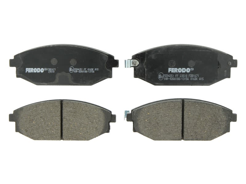 Klocki hamulcowe FERODO FDB1671