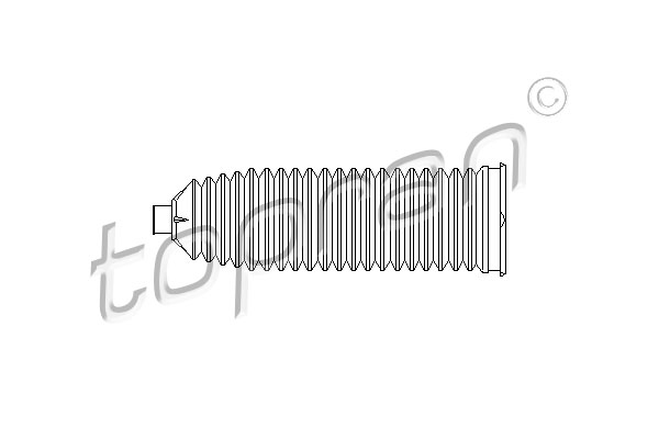 Osłona drążka kierowniczego TOPRAN 401 526