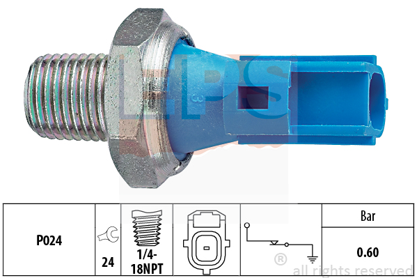 Czujnik ciśnienia oleju EPS 1.800.147