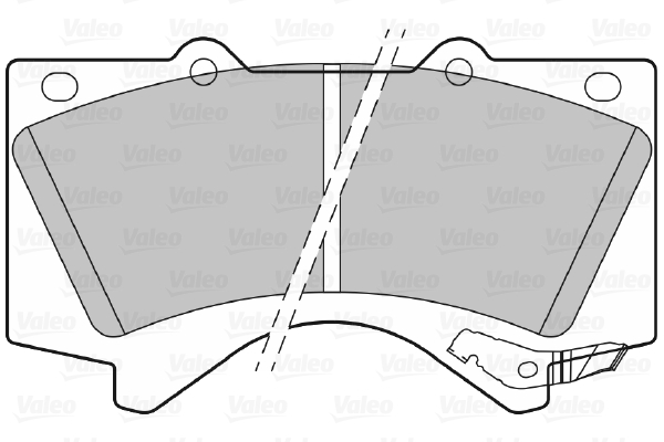 Klocki hamulcowe VALEO 301339