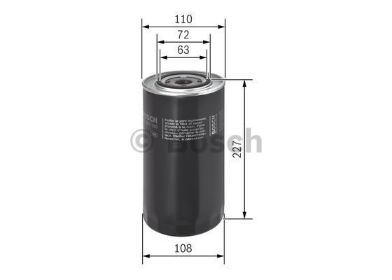 Filtr oleju BOSCH 0 451 301 156