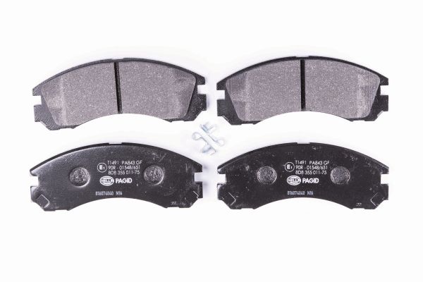Klocki hamulcowe HELLA 8DB 355 011-751