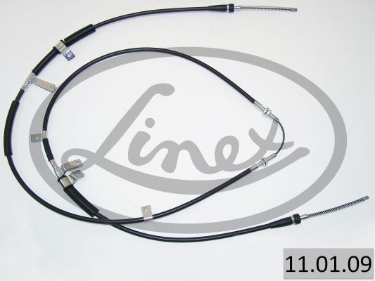 Linka hamulca ręcznego LINEX 11.01.09