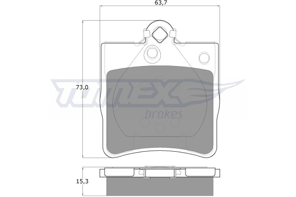 Klocki hamulcowe TOMEX BRAKES TX 12-29